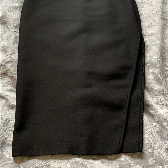 Like New Bandage Like Bodycon Midi Dress- Black - Picture 14 of 15